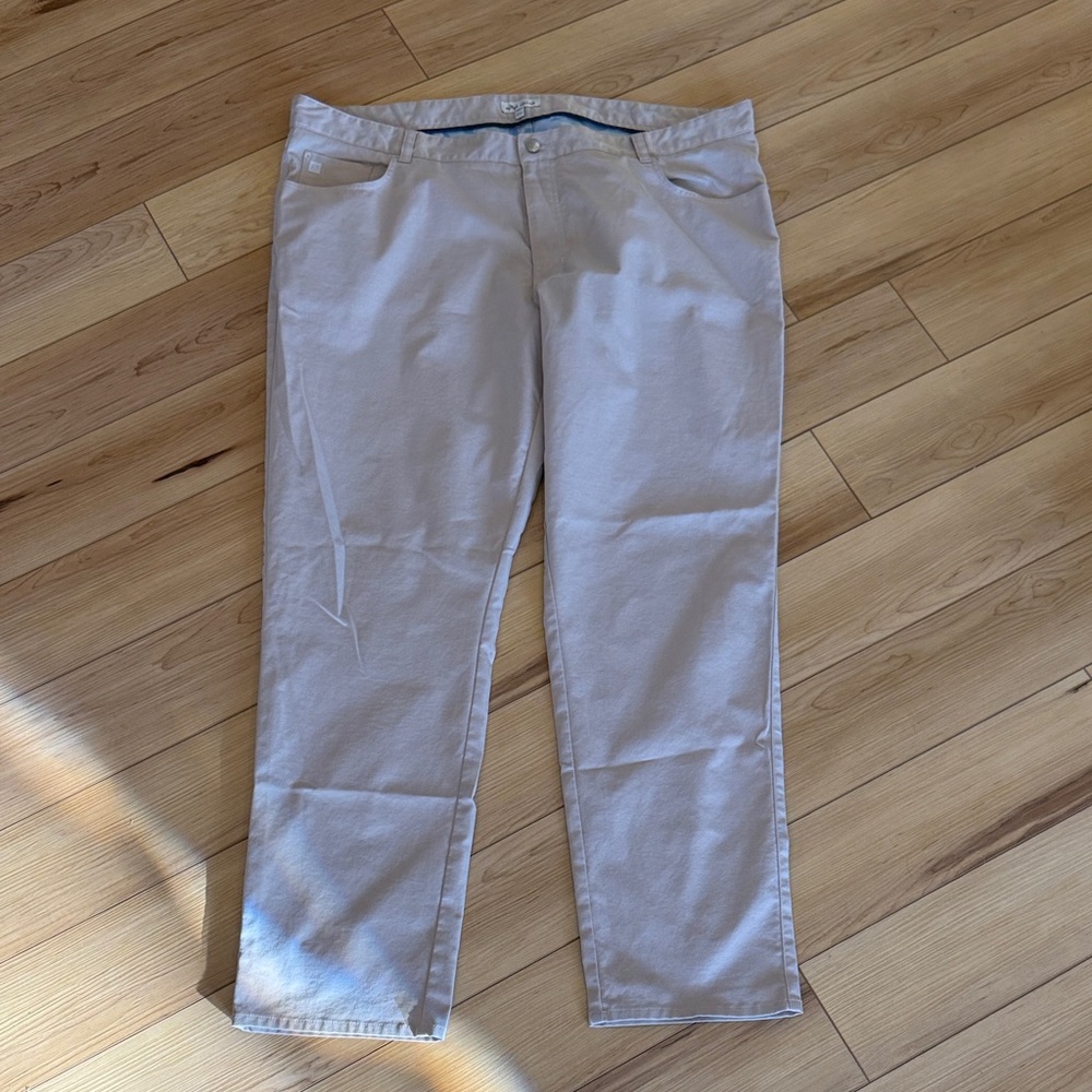 Peter Millar Classic Khaki Performance EB66 Pants 44x32